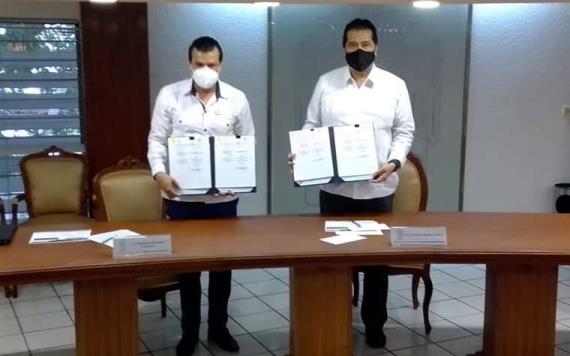 UJAT realiza firma de convenio con el Tribunal Electoral de Tabasco