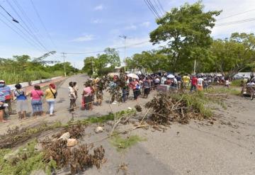 Estos son los bloqueos activos en Tabasco