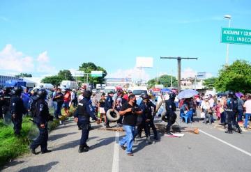 Caos total ante manifestaciones