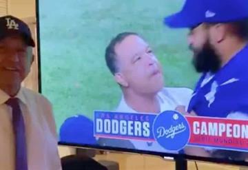 VIDEO: Julio Urías es el mejor AMLO celebra triunfo de los Dodgers