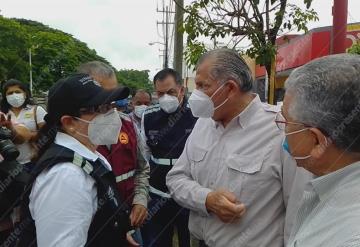 Coordinadora Nacional de Protección Civil inicia trabajos de apoyo para desalojar zonas anegadas