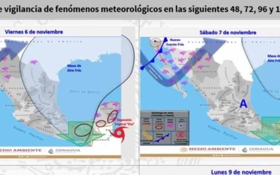 Eta mantendrá lluvias puntuales torrenciales en Tabasco