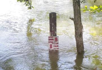 Sube el nivel del río Puxcatán