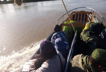 Apoyo en todo momento a la población afectada en Balancán