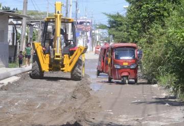 Arrancan proyecto de pavimentación en Francisco Villa