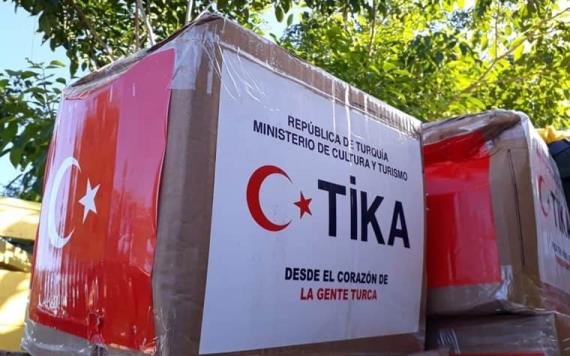 Turquía trae ayuda a zona Yokot´an