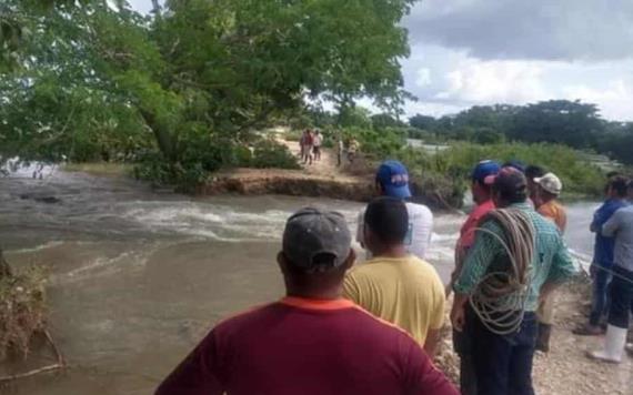 Mono Sagrado rompe carretera ejido Amatitán, incomunicados a más de 5 mil habitantes
