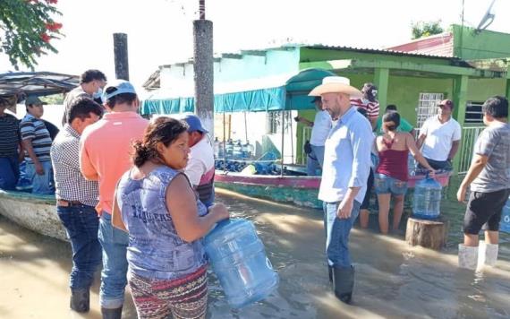 Fluye la ayuda humanitaria en Tenosique