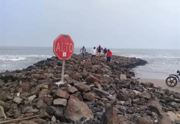 Se ahogan tres hermanitos en playas de Veracruz