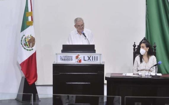 Enrique Priego Oropeza entrega informe anual del Poder Judicial