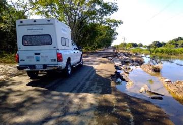 Reabren circulación en la carretera Jonuta-Zapatero