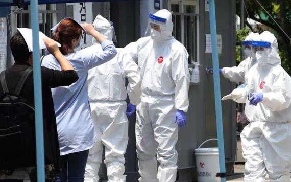 Corea del Sur rompe récord de contagios COVID-19, supera los mil casos en un día