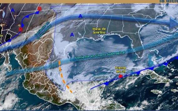 Pronóstico del clima a 24 horas de Sistemas Meteorológicos