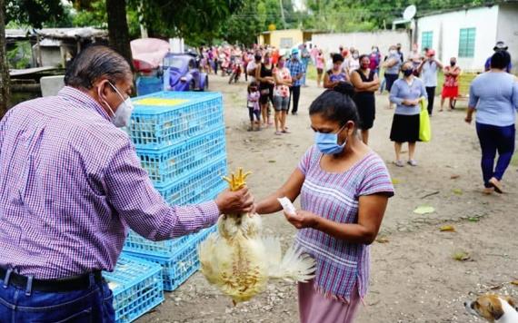 Garantiza alcalde de Paraíso cena navideña para 20 mil familias