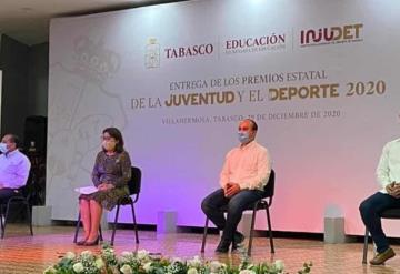 Entrega INJUDET Premios de la Juventud y el Deporte en su edición 2020