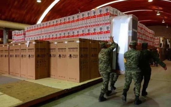 Se han entregado 9 mil 686 paquetes de enseres domésticos para damnificados en Tabasco