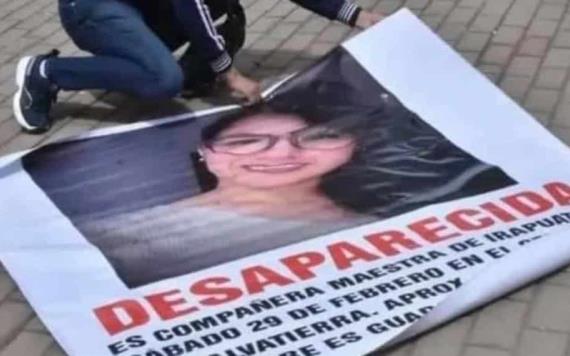 Hallan cuerpo de maestra desaparecida en fosa de Guanajuato