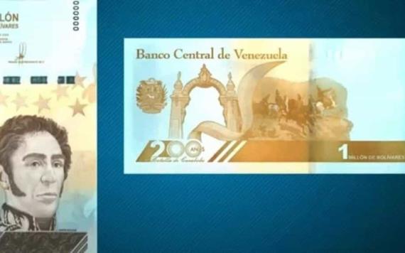 Venezuela tendrá billete de 1 millón de bolívares , pero solo vale la mitad
