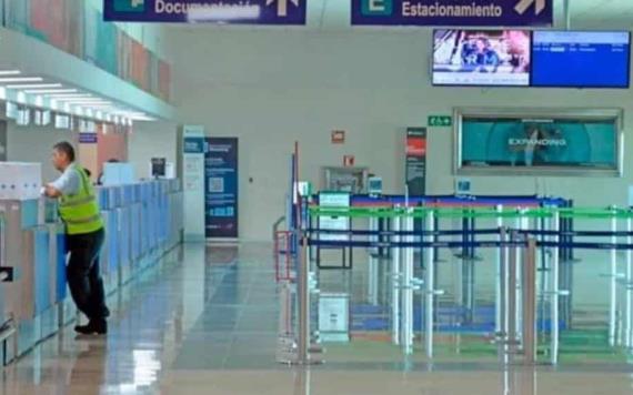 El flujo de pasajeros en el Aeropuerto de Villahermosa "Carlos Rovirosa Pérez" se redujo en un 44%