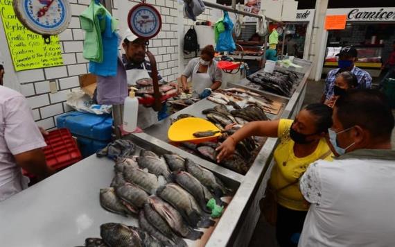 Sube el precio de pescados y de mariscos