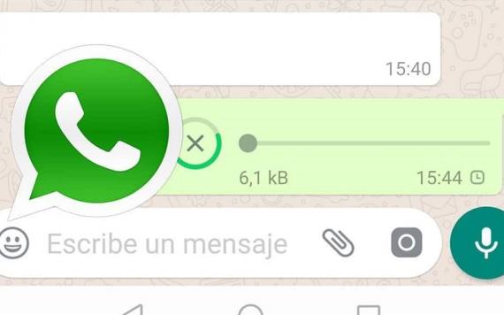 Pasos para descargar un mensaje de voz desde PC: WhatsApp