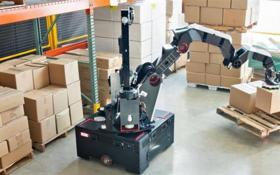 Fue creado para mover cajas: Strecht el robot