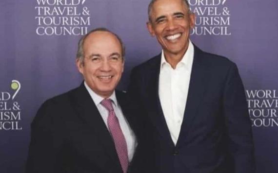 Barack Obama envió un regalo al expresidente Felipe Calderón