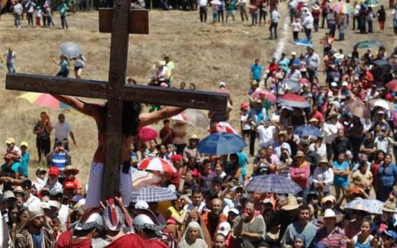 Por segundo año consecutivo, católicos no realizan viacrucis en Jonuta