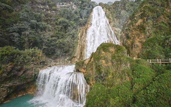 Chiapas cuenta con majestuosa cadena de cascadas