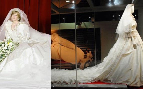 llegará a exhibición de museo: El icónico vestido de boda de Lady Di