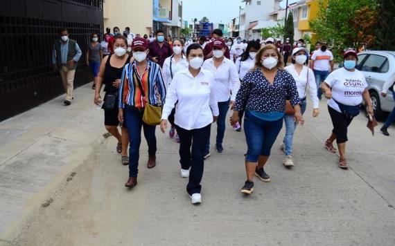 ´Echar adelante al municipio´: Yolanda Osuna candidata a la alcaldía de Centro