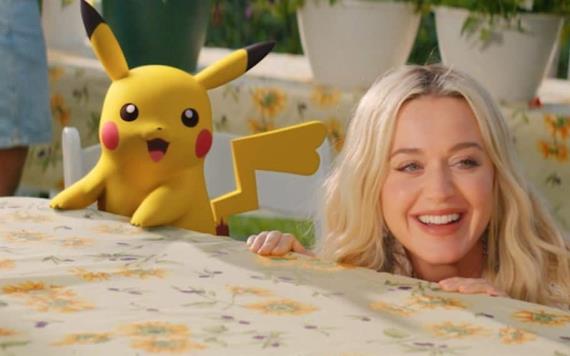 Katy Perry y Pikachu se unen para celebrar el aniversario de Pokemon