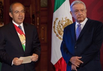 AMLO desea pronta recuperación a Felipe Calderón tras dar positivo a COVID-19