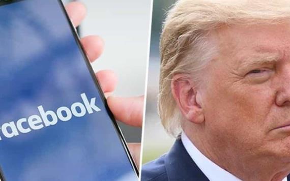 Facebook mantendrá a Donald Trump suspendido de la plataforma por dos años