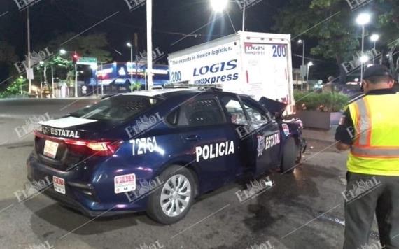 Persecución dejó dos agentes lesionados y un detenido en Villahermosa