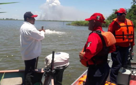 Reportan 7 fugas de gas en laguna de Tabasco 