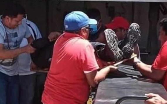 Policía se dispara en el Mercado de Villa Puerto Ceiba