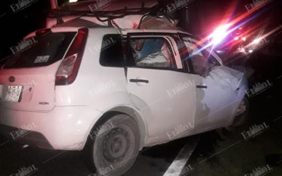 Hombre pierde la vida tras accidente en la carretera Cárdenas-Coatzacoalcos