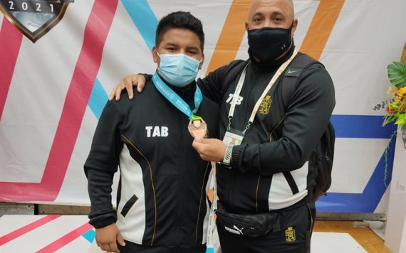 El luchador tabasqueño Jorge De la O obtuvo bronce en los Juegos Nacionales CONADE