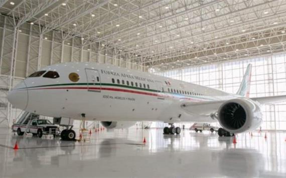AMLO ofrece rentar avión presidencial para bodas, fiestas y viajes ejecutivos