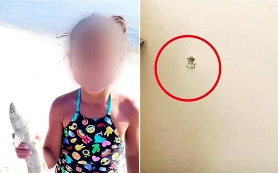 Niña de siete años muere al recibir "bala perdida" mientras dormía