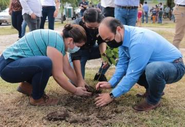 Inicia Injudet Campaña de Reforestación "Juventudes ODS" en Teapa