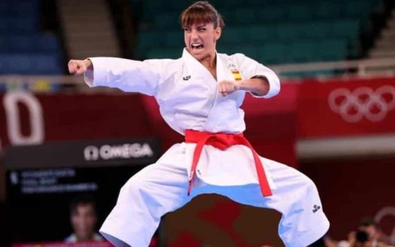 Sandra Sánchez la primera atleta en ganar medalla de oro en Karate