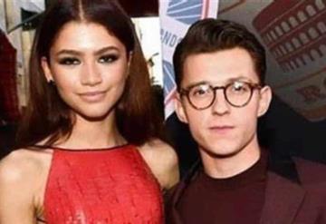 Tom Holland y Zendaya son captados en una  boda