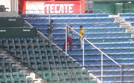 Iniciaron los trabajos en el Parque Centenario del 27 de Febrero de cara a su demolición y reconstrucción