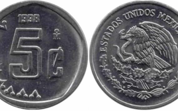 A través de internet moneda de 5 centavos se vende hasta en 13 mil pesos