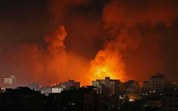 Israel bombardeó Gaza tras lanzamiento de globos incendiarios y protestas en la frontera