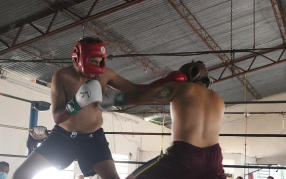 Boxeadores de Villahermosa, Emiliano Zapata y Balancán sostuvieron un tope de preparación interesante