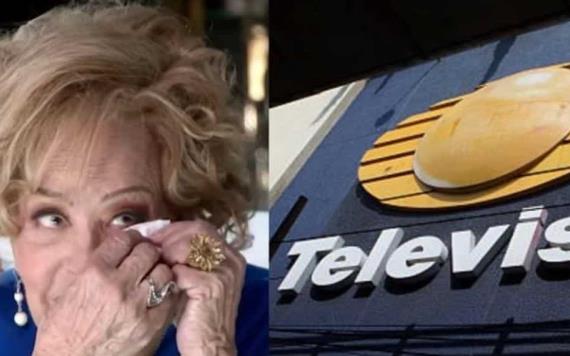 Silvia Pinal perdió su contrato de exclusividad en Televisa