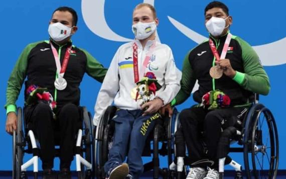 Jesús Hernández y Diego López se llevan plata y bronce en natación en los Juegos Paralímpicos